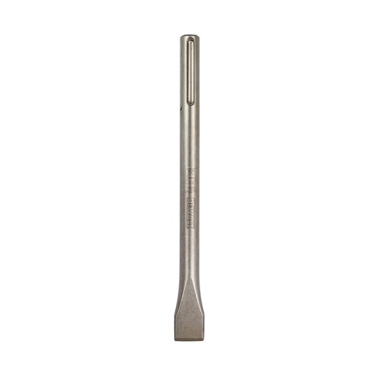 DEWALT DT6822 flat chisel for SDS-plus rotary hammers, used for chiseling or demolition of masonry and concrete.