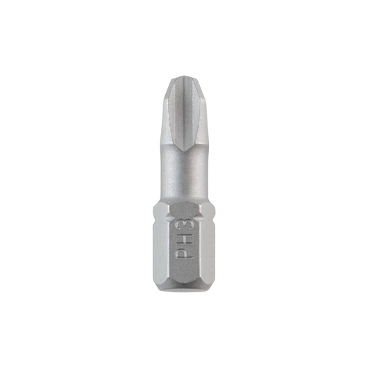 A single DEWALT PH3 screwdriver bit in silver color, designed for use with power tools.