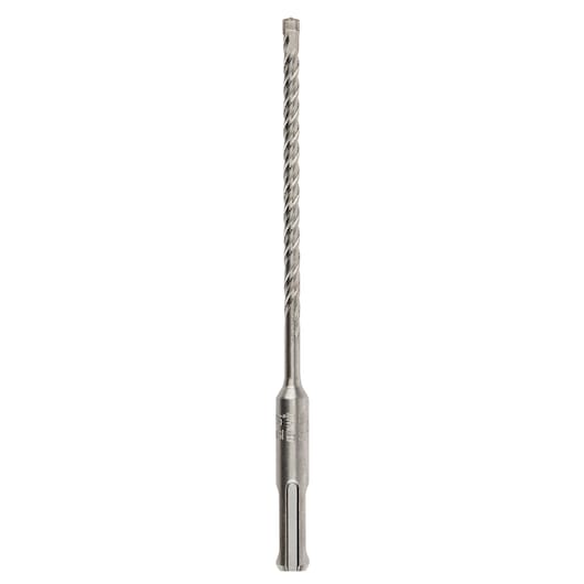 A DEWALT DT8907 metal SDS drill bit with spiral design, shown vertically on a white background.
