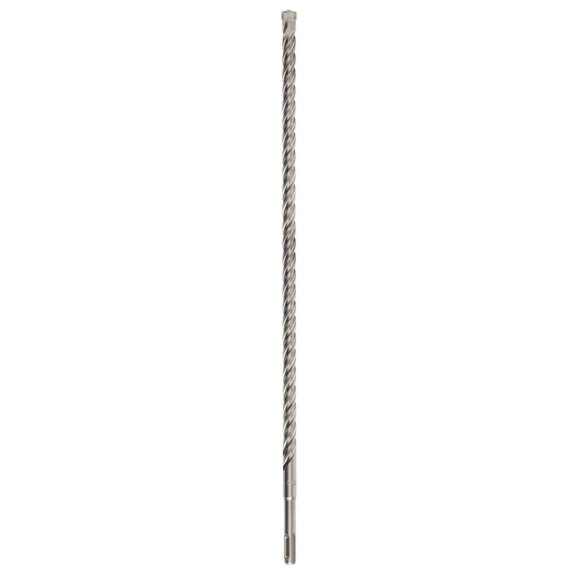 A long, spiral DEWALT drill bit with SDS-plus shank, designed for masonry and concrete drilling.