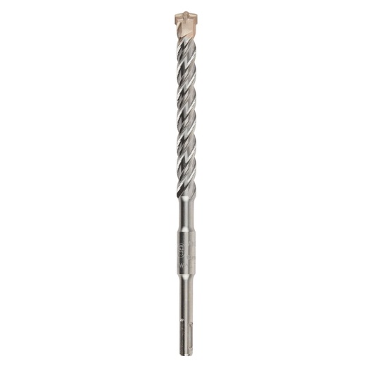 A DEWALT SDS-Plus drill bit with spiral flutes and carbide tip, designed for masonry and concrete drilling.