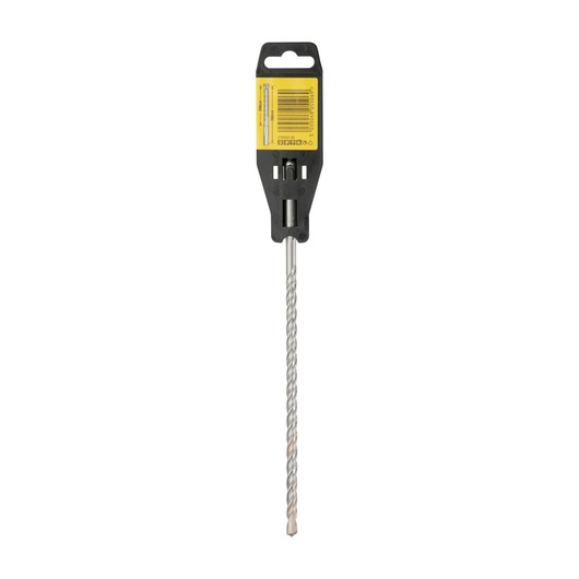 DEWALT DT9531 masonry drill bit in retail packaging, with yellow barcode label and a spiral metal shaft.