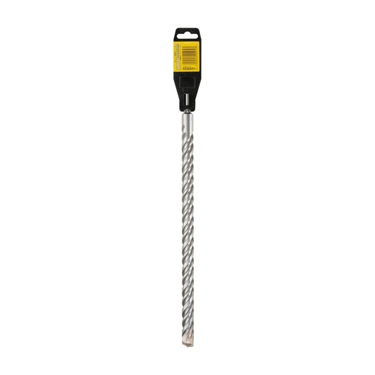 DEWALT DT9604 long spiral masonry drill bit in retail packaging, used for drilling concrete and stone.