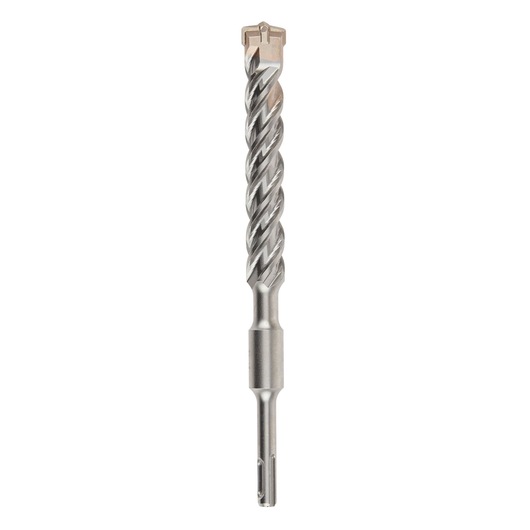 DEWALT DT9686 metal drill bit with spiral grooves and SDS-plus shank is shown against a white background.