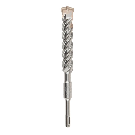 A DEWALT DT9690 masonry drill bit with spiral fluting and a carbide tip, shown upright on a white background.