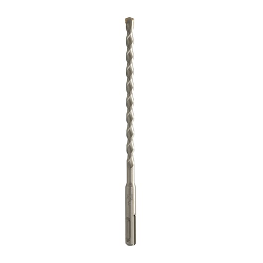 A single DEWALT metal masonry drill bit with spiral flutes, shown against a white background.