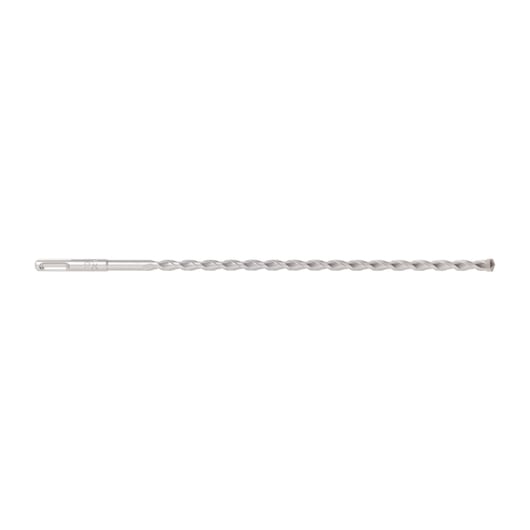 Long DEWALT SDS drill bit with spiral design for masonry or concrete drilling, shown on a white background.