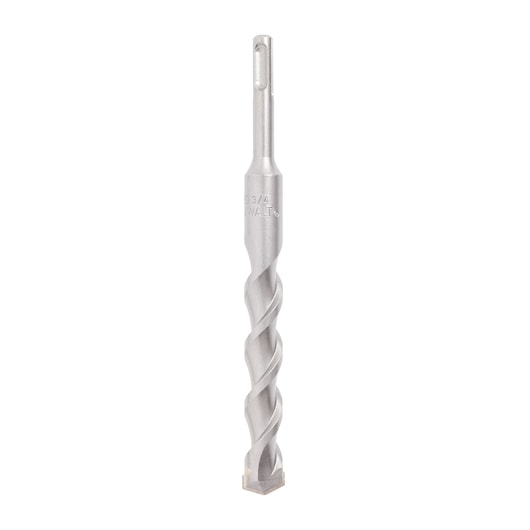 A single DEWALT masonry drill bit with spiral design for concrete or stone.