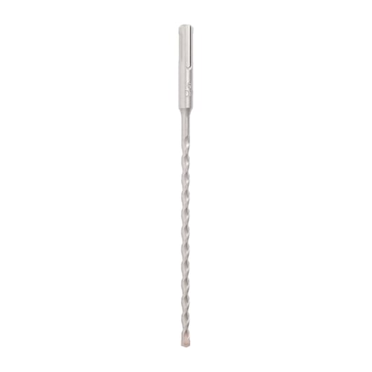 Single SDS masonry drill bit with spiral fluting, shown vertically on a white background.