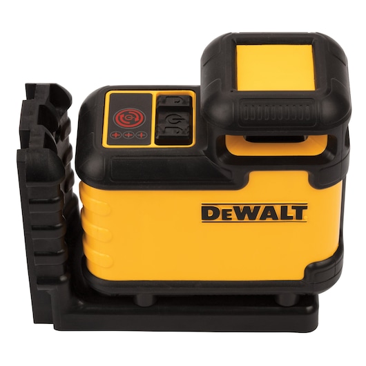 DEWALT yellow and black rotary laser level DW03601-XJ for precise measurements in photography and construction.