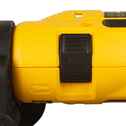Close-up of DEWALT drills, models DWD024-QS and DWD024, showing detail on the yellow body for Photography category.