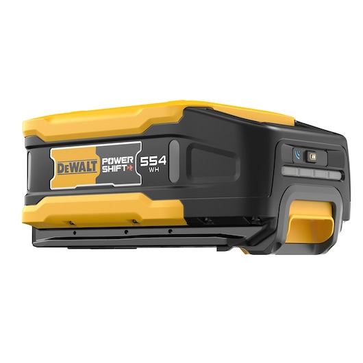 3/4 view Powershift 554WH battery