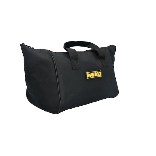 Photo of DEWALT black tool bag, all SKUs: DCD700C2A-B1, DCD710S2-KR, DCD710S2-A9, DCD700C2-B1, DCD710S2-LZ, DCD710S3-B1